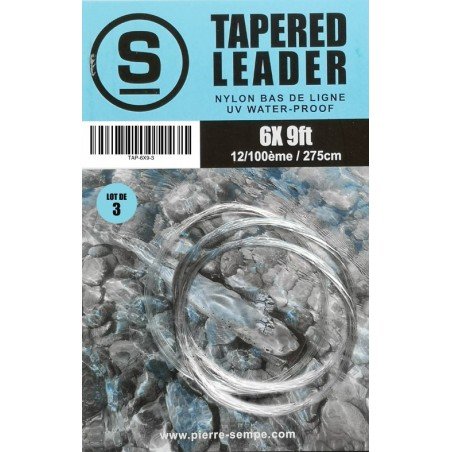 Tapered Leader 9ft (lot de 3)