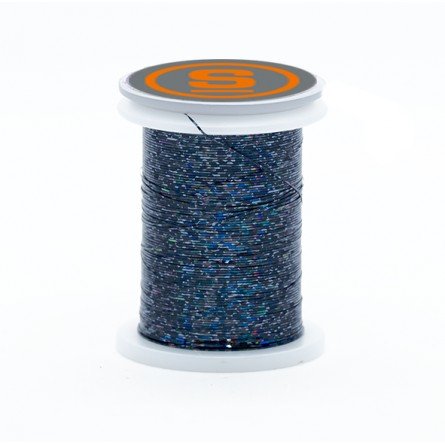 Holo Flat Tinsel - Black