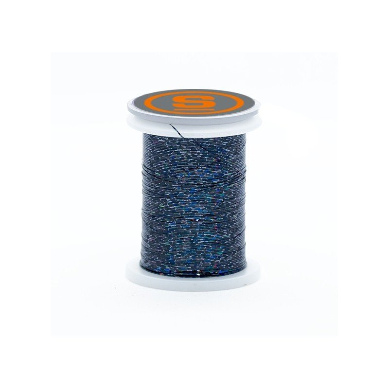 Holo Flat Tinsel - Black