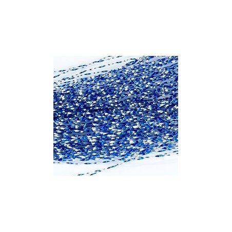 Flashabou Grizzly argent / bleu
