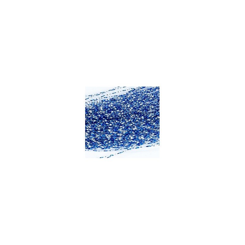 Flashabou Grizzly argent / bleu