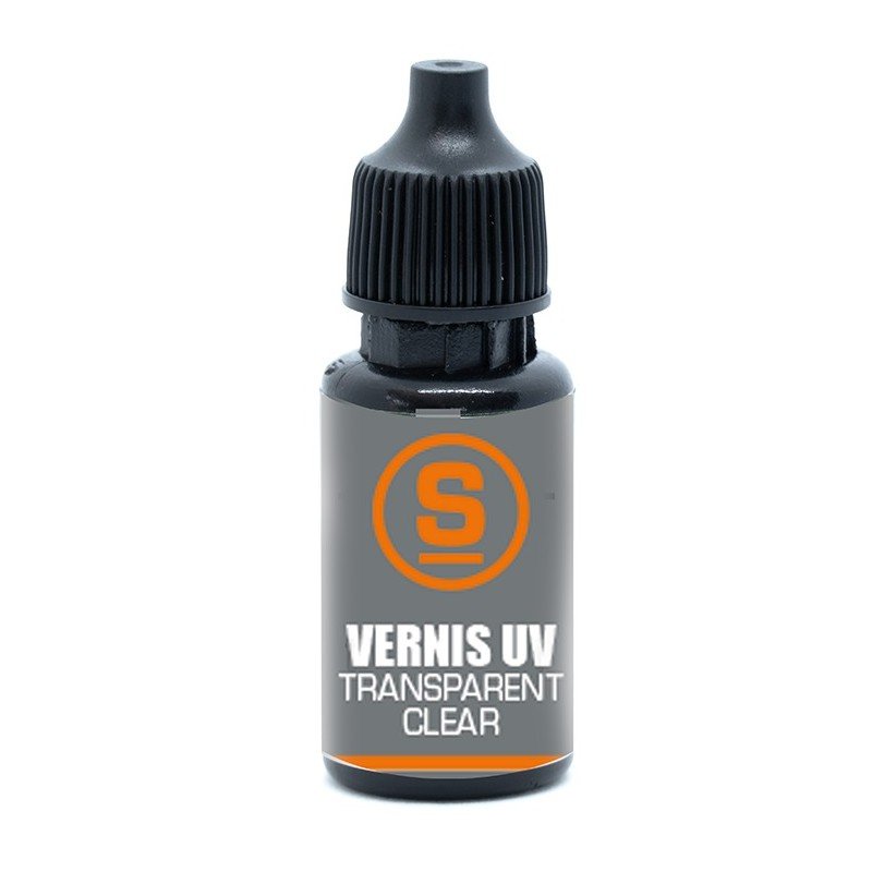 Vernis UV transparent fluide
