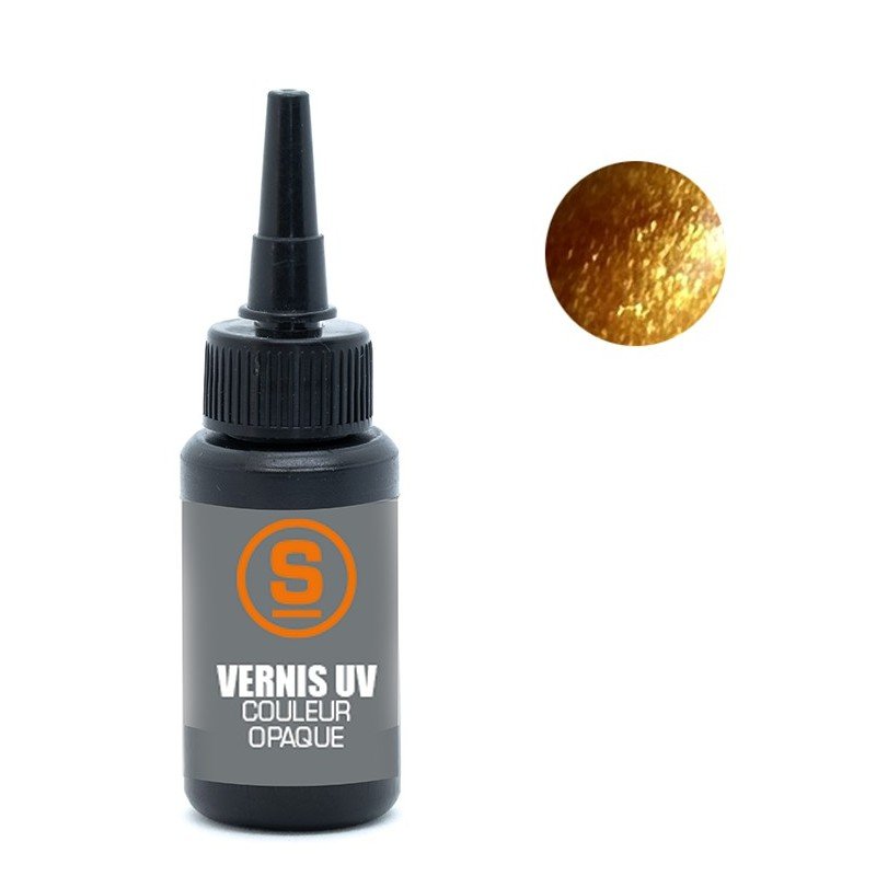 Barniz UV oro