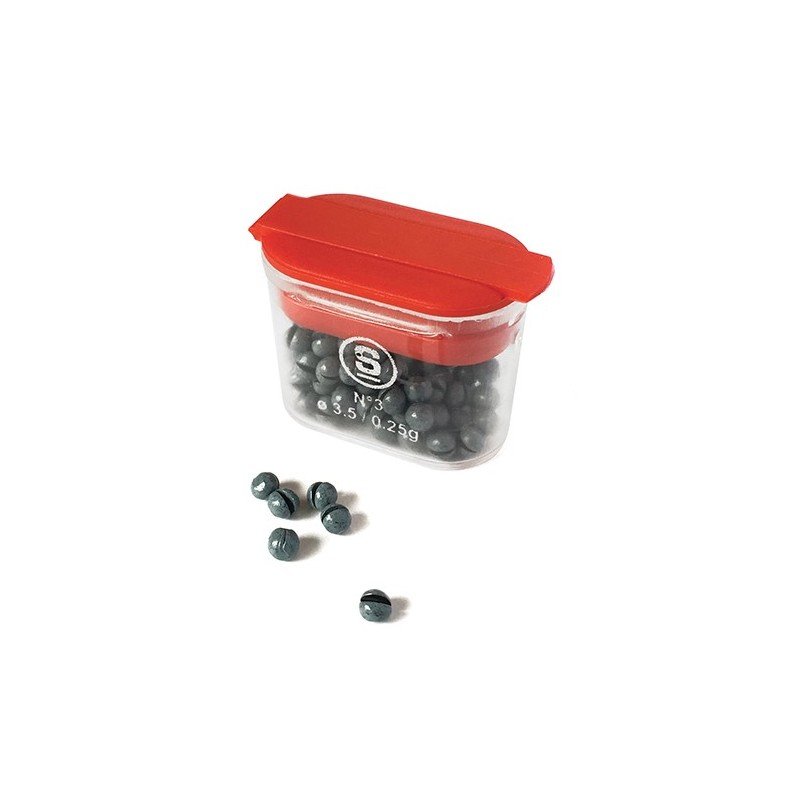 Recharges plombs semi-tendre gris