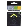 Guide fils auto-bloquants rond Jaune-Vert-Gris